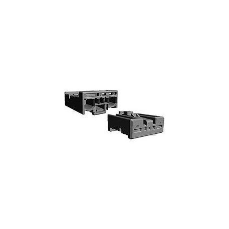 Te Connectivity 2W MPQ +3W MQS  Socket Hsg  Key C Blue 1438992-5